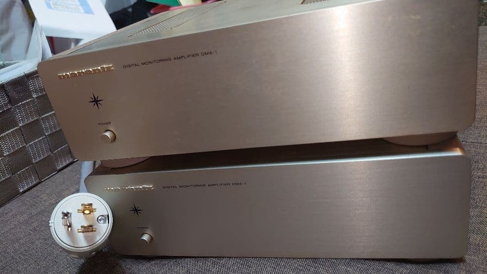 Marantz DMA-1 Power Amplifier Pair All Function Tested