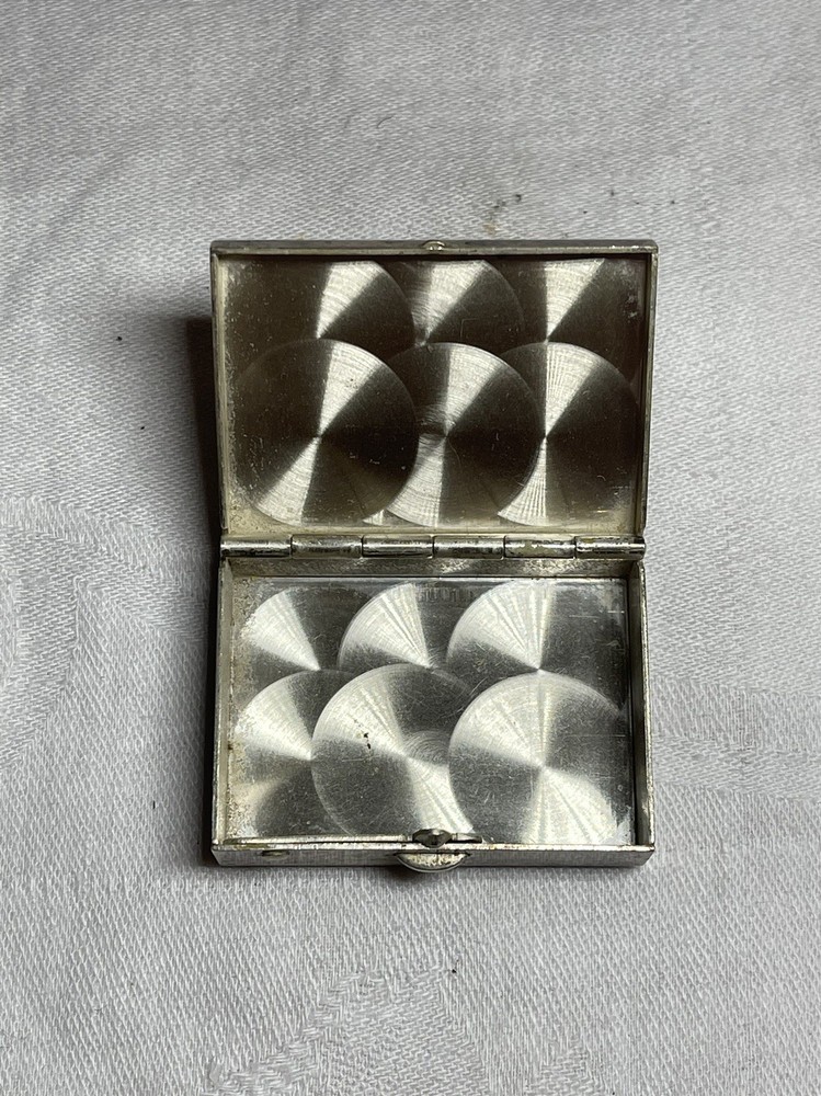 Vintage Sterling Silver Pill Box- 24 Grams- Read