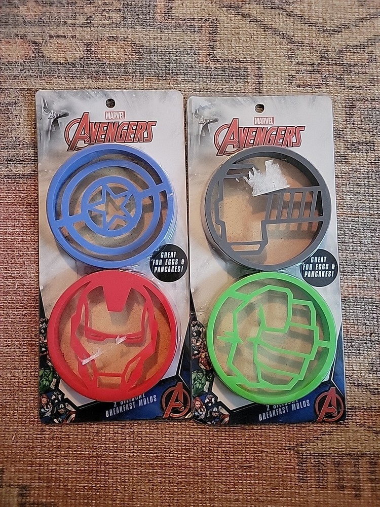 All Avengers Pancake And Egg Silicone Mold