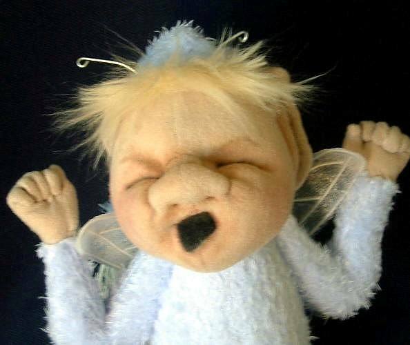 Cloth Art Doll Pattern "Baby Bedbug" By Shelley Hawkey