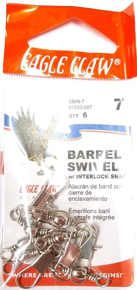Barrel Swivel W/Interlock SNAP-7