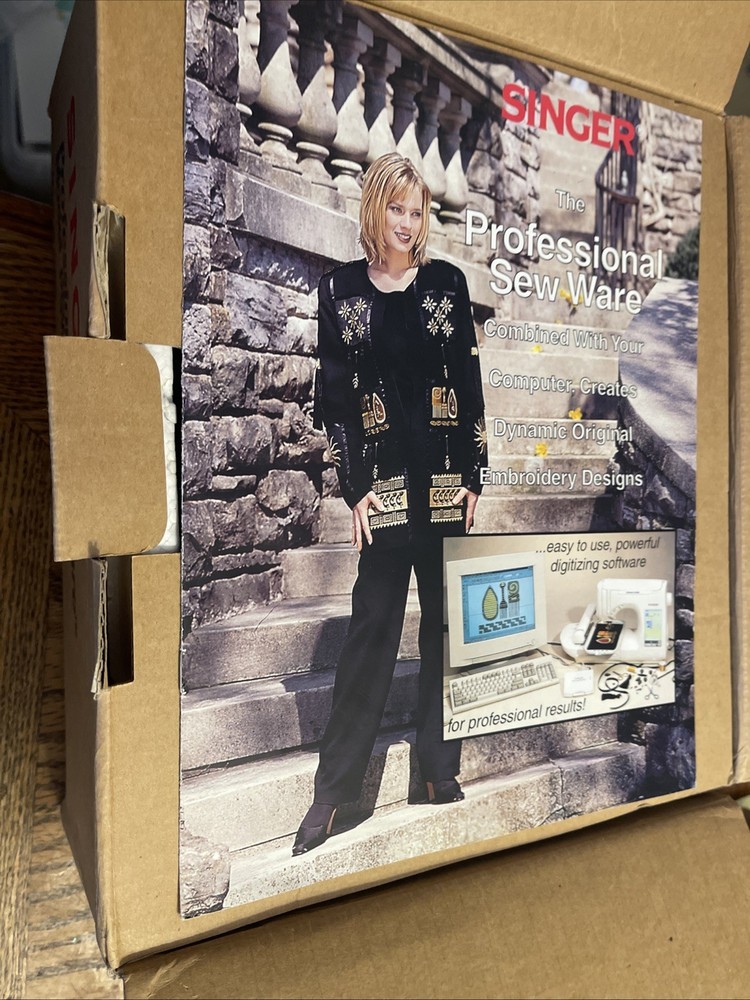 Singer Japan Professional Sew-Ware PSW Interface Card Reader White