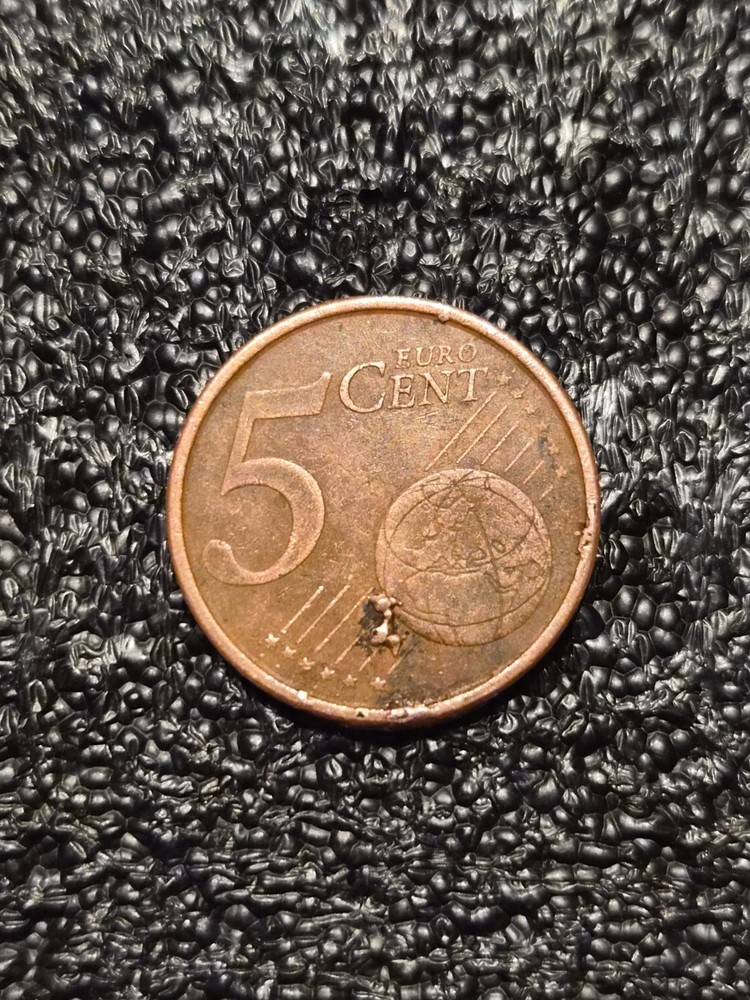 5 cent france rare error