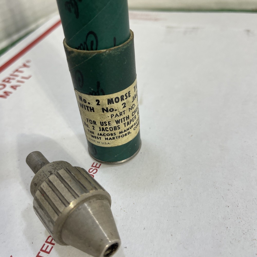 Jacobs Arbor A0202 #2 Morse Taper Vintage