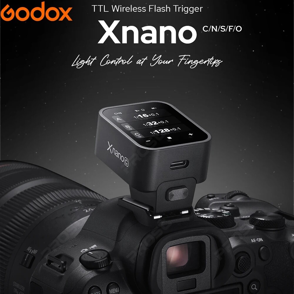 Godox X3 TTL Touch Screen Trigger Transmitter for Canon Nikon Sony