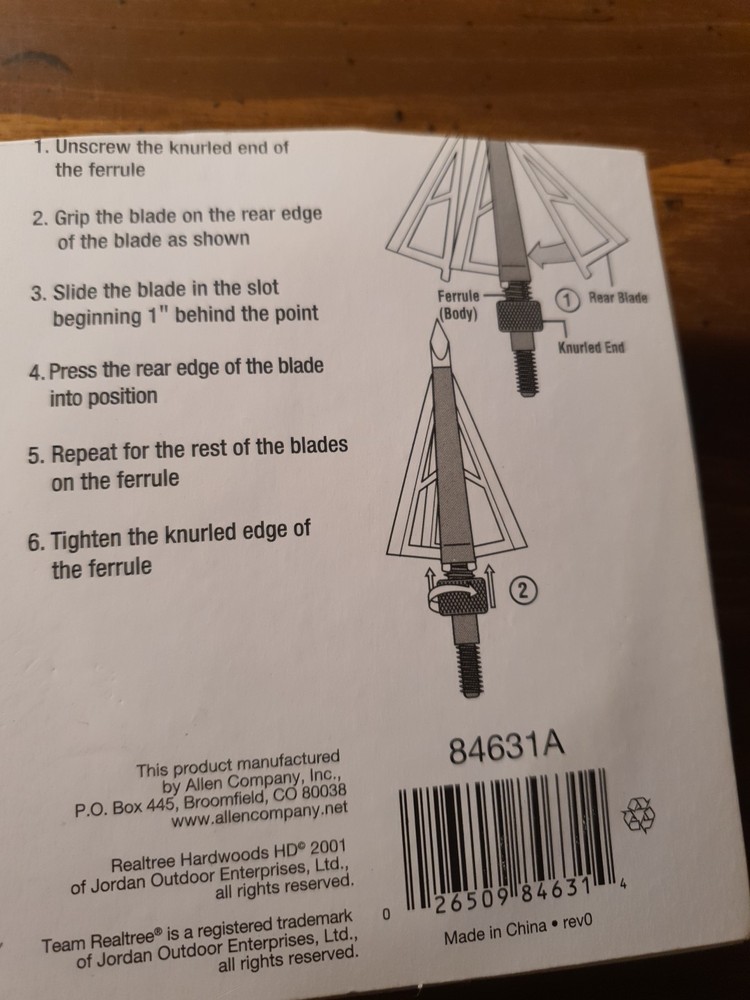 100gr 3 Fixed Blade Broadheads