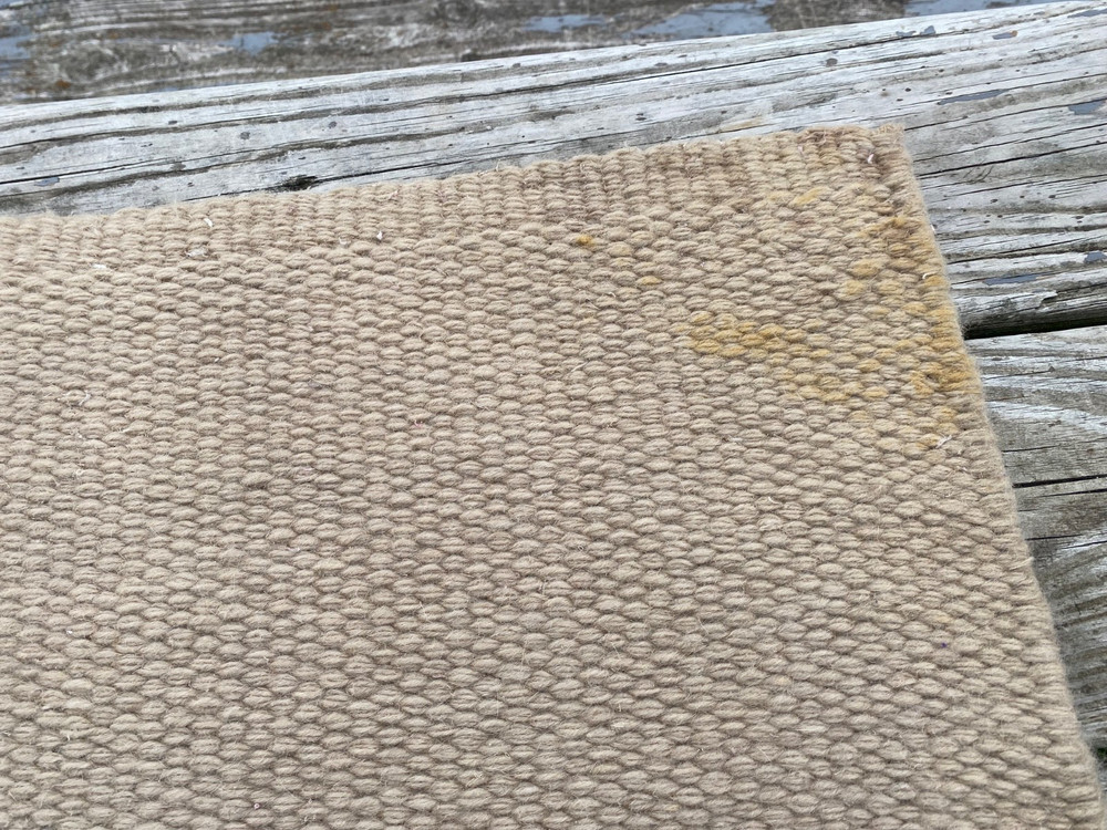 Lightly Used beige /sand Mayatex Western saddle show pad
