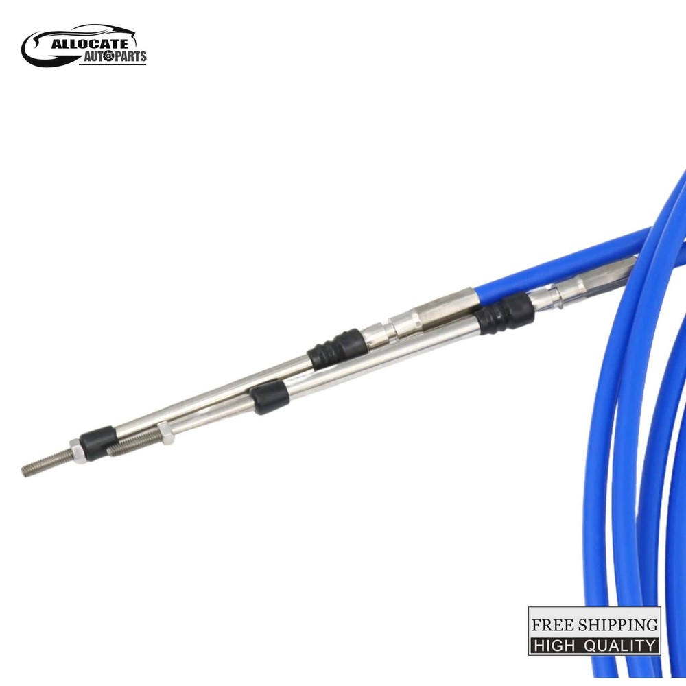 33C 2PCS 20FT For Yamaha Boat Control LeverThrottle Control Cable Universal