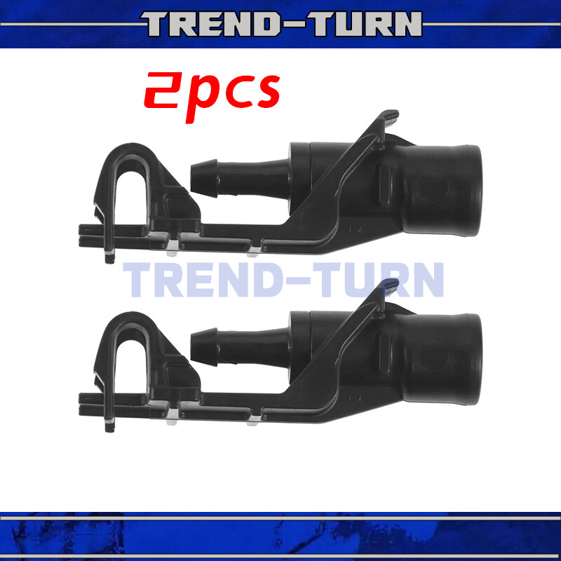 Pair Front Windshield Washer Wiper Spray Nozzle For 16-21 Honda Pilot Ridgeline