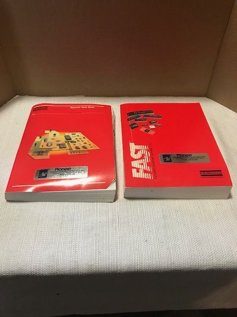 Electronics Manual Catalog Fairchild FAST Data Book 1985 and Discrete Data Book