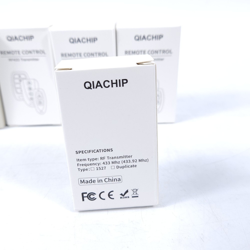 QIACHIP Universal 12V 4CH Wireless Relay Remote Module Switch RF 433Mhz