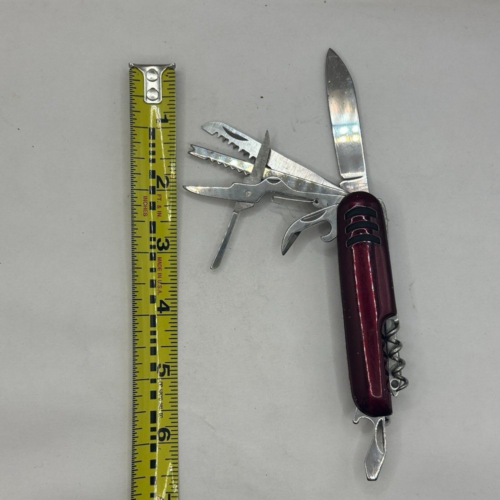 VINTAGE STAINLESS STEEL7 FUNCTION MULTI-TOOL