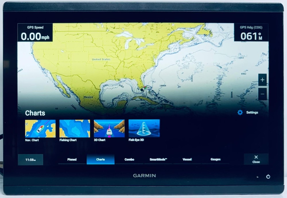 Garmin GPSmap 8616xsv 16" Touchscreen MFD