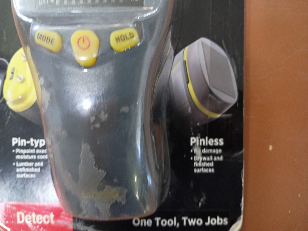 General Tools Combo Pin & Pinless Moisture Meter, Water Damage & Mold Detection