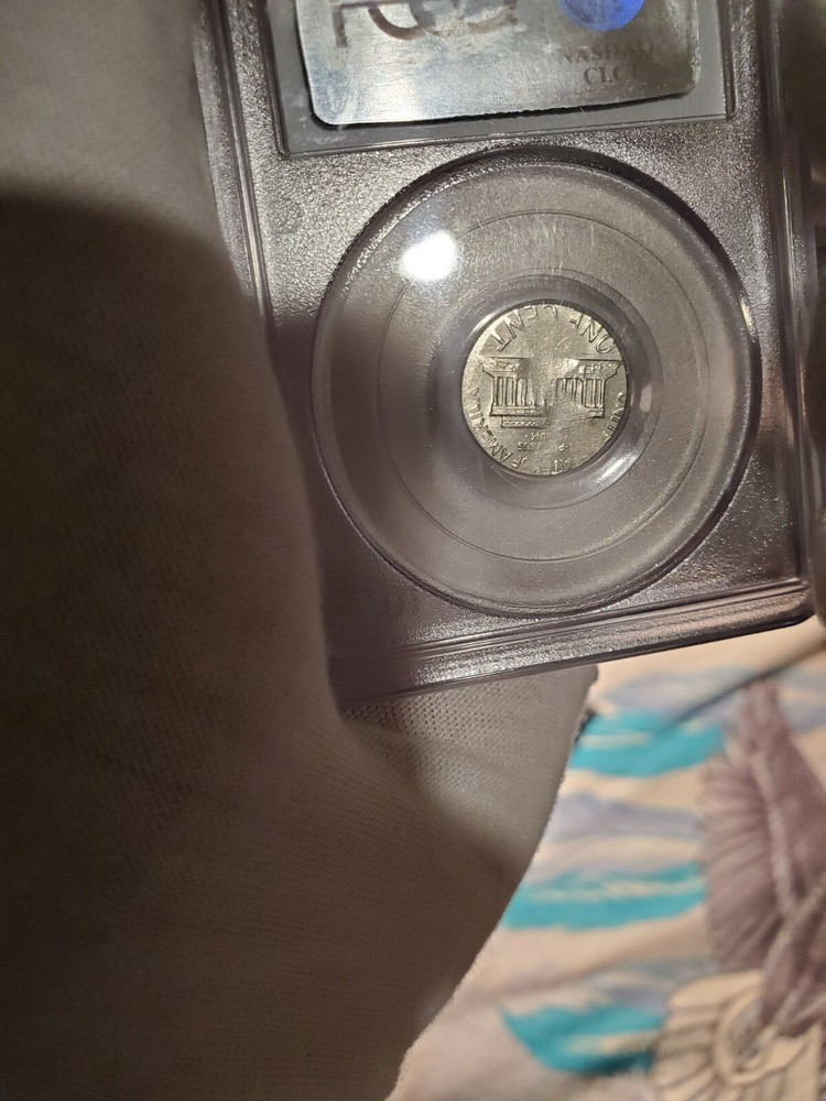 1968 Lincoln Cent Struck on Canada 10 Cents Planchet PCGS MS-62. Mint Error