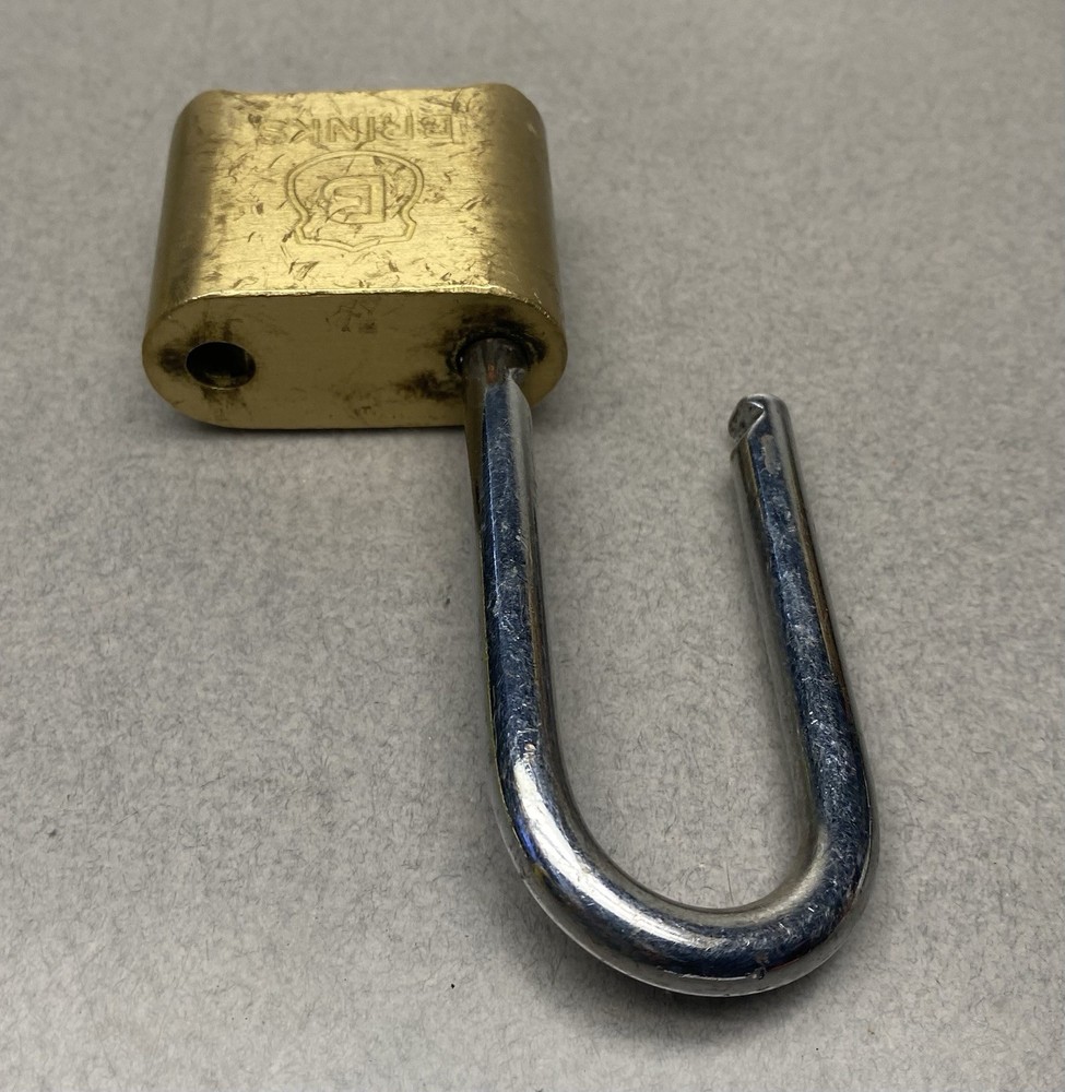Brinks Combination Lock Used Padlock