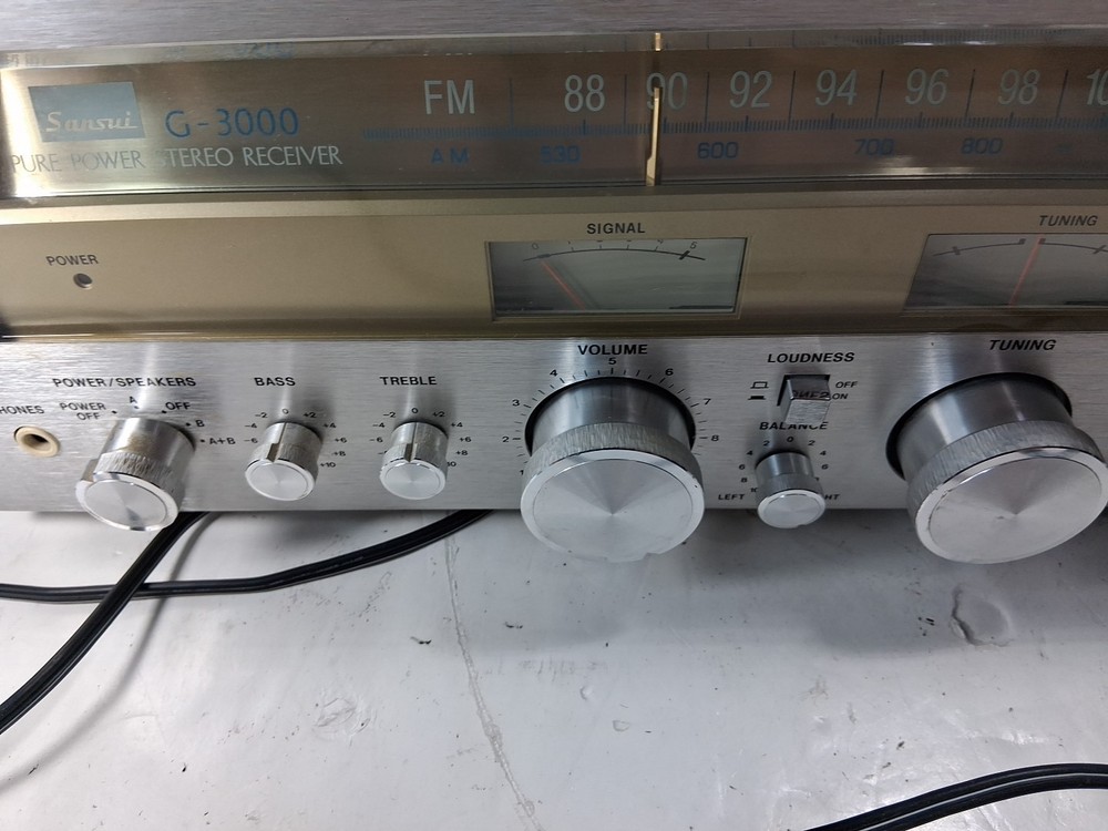 Sansui G-3000 Receiver TD12T