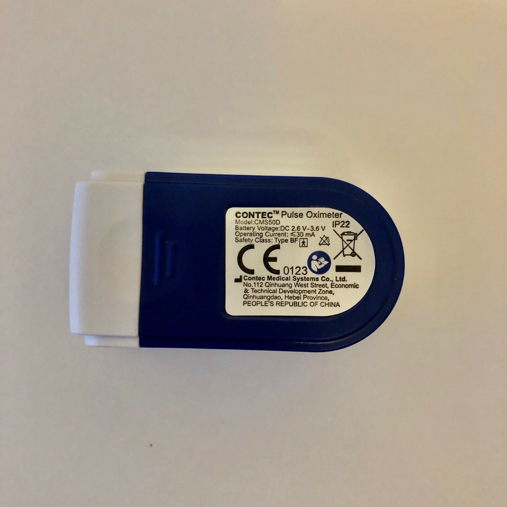 CONTEC CMS50D oled display fingertip pulse oximeter with Batteries