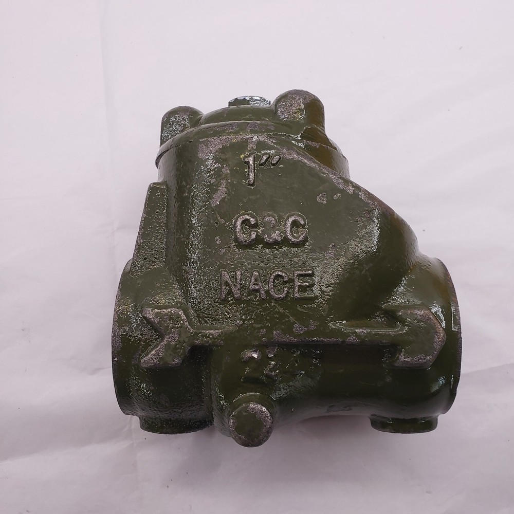 CVD-100-2000 CN Flow Control 1" Check Valve,  C&C A395, 2000 Psi