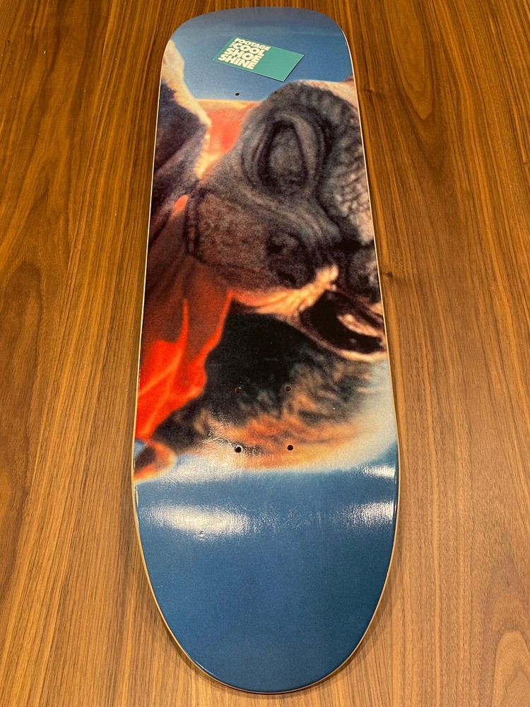 2015 FW15 SUPREME E.T. SKATEBOARD DECK ET MULTICOLOR BOX LOGO NEW