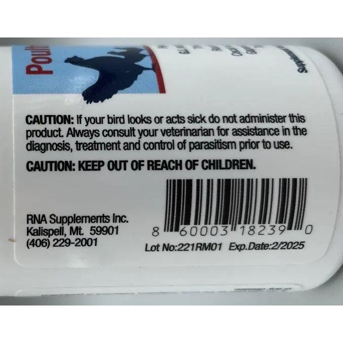 Poultry Wormer 5X 50 Capsules