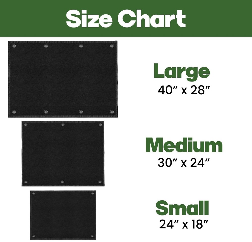 Tactical Patch Board (40" x 28") | Morale Large x 28"), Black