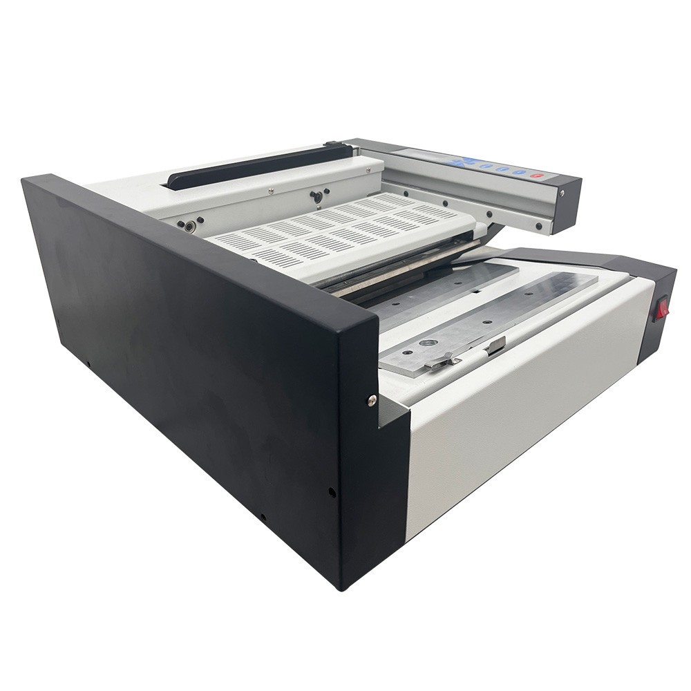Glue Book Binding Machine 110V Automatic Hot Glue Book Binder With LCD screen