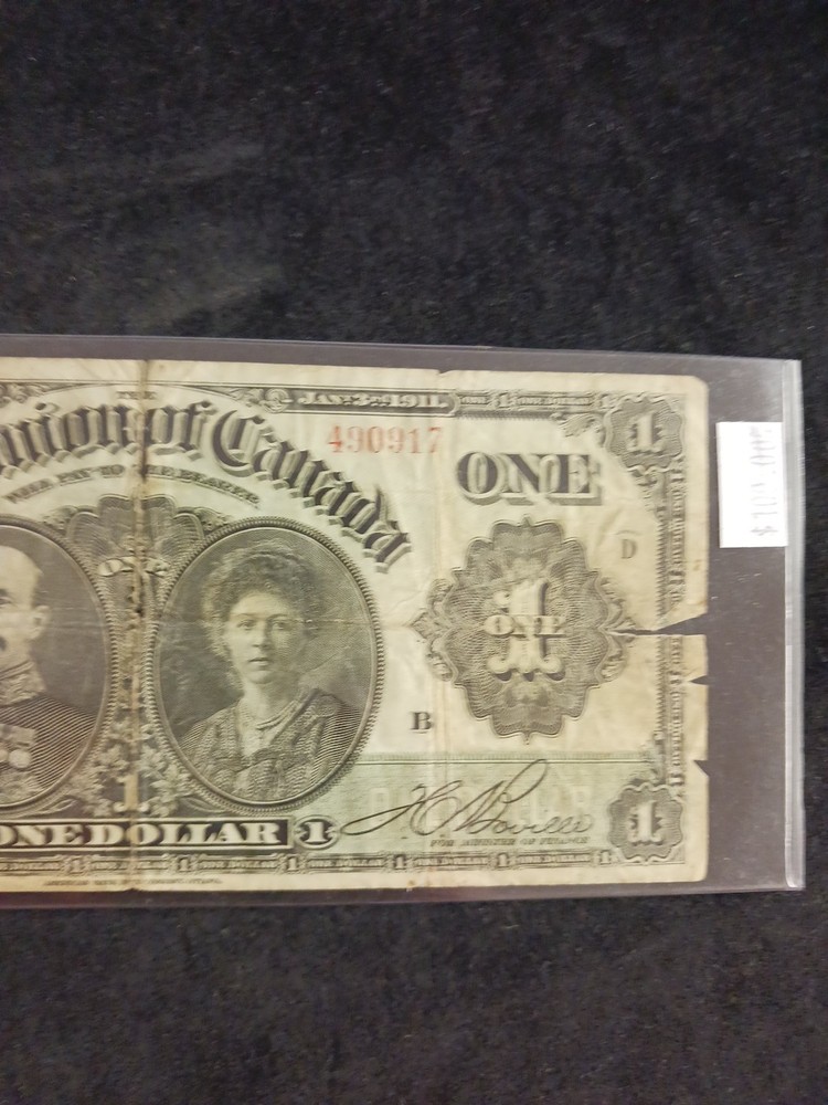 1911 Canada $1 Dollar