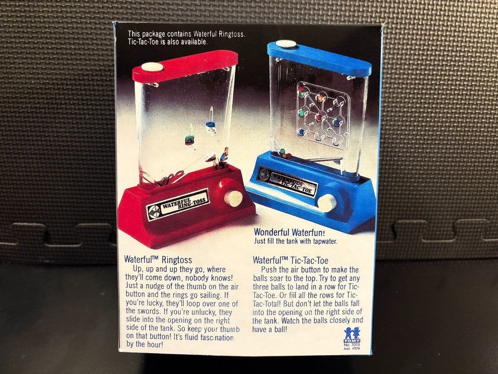Tomy Wonderful Waterful Ring Toss - Empty custom designed display box