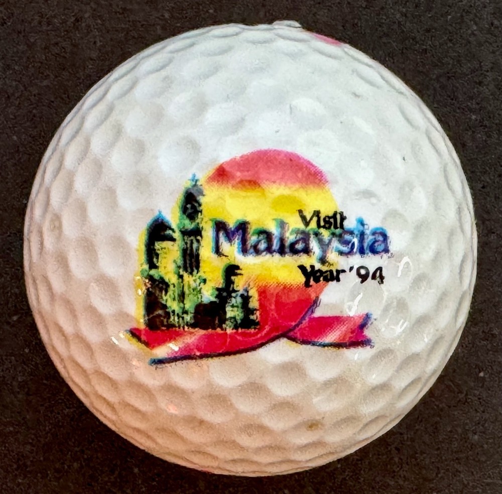 Visit Malaysia LOGO Golf Ball