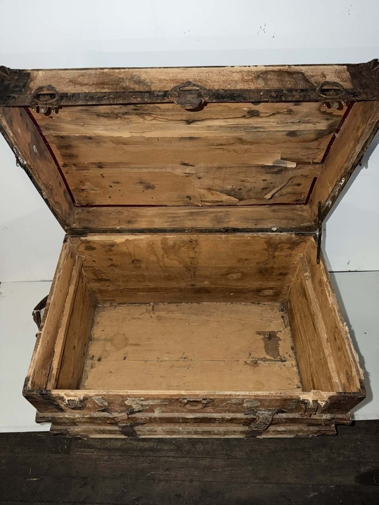 Antique Steamer Trunk