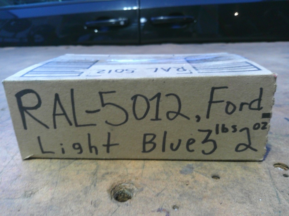 RAL 5012 FORD LIGHT BLUE 3LB 2OZ