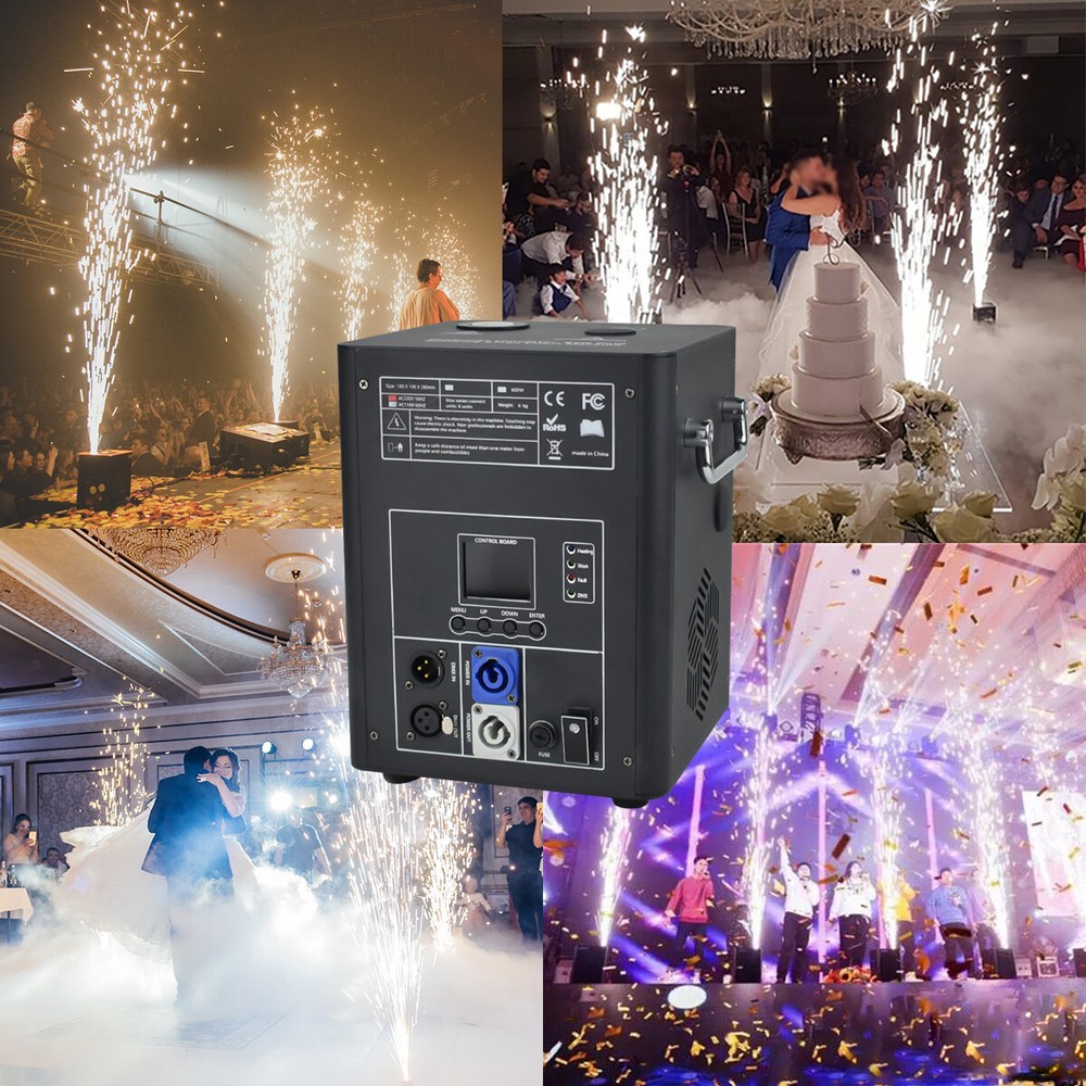 750W Cold Spark Machine Firework Machine DMX DJ Wedding Stage Effect Machine