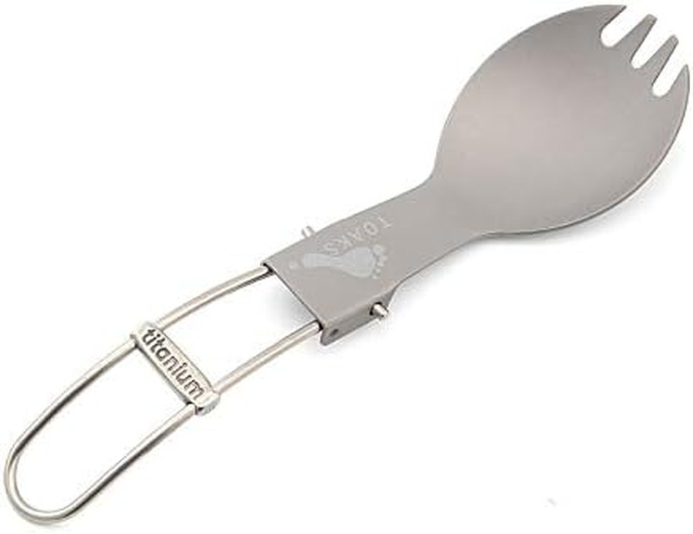 Titanium Folding Spork