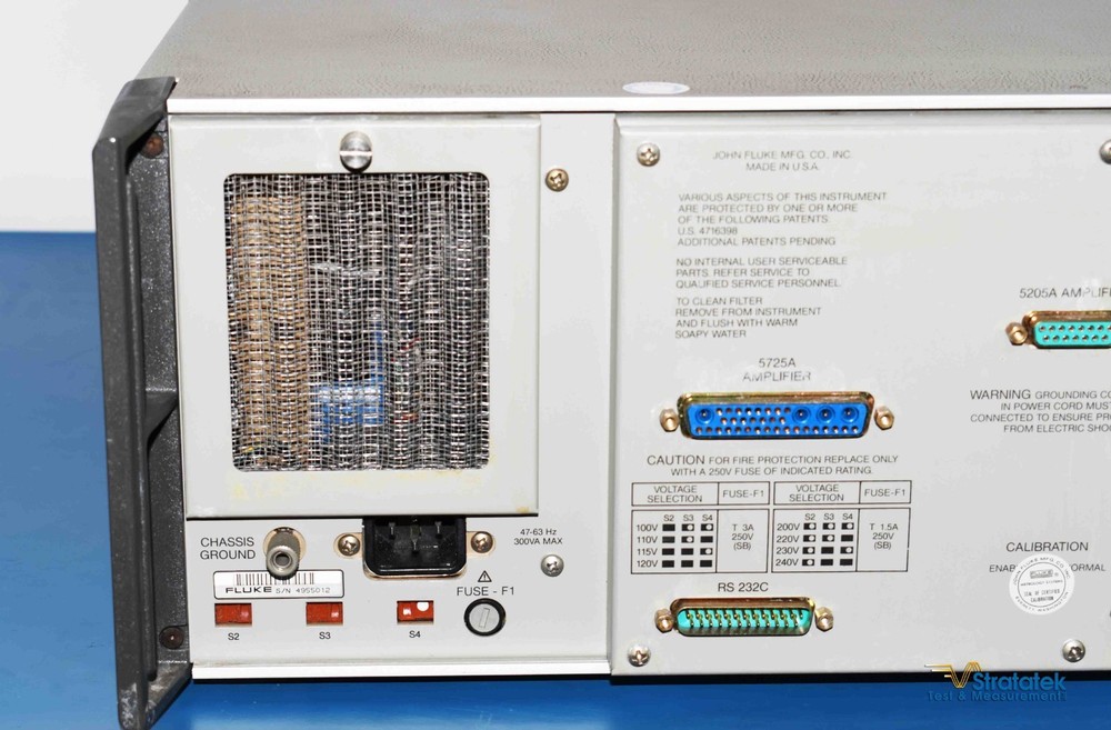 Fluke 5700A Multifunction Calibrator NIST Traceable Calibrated