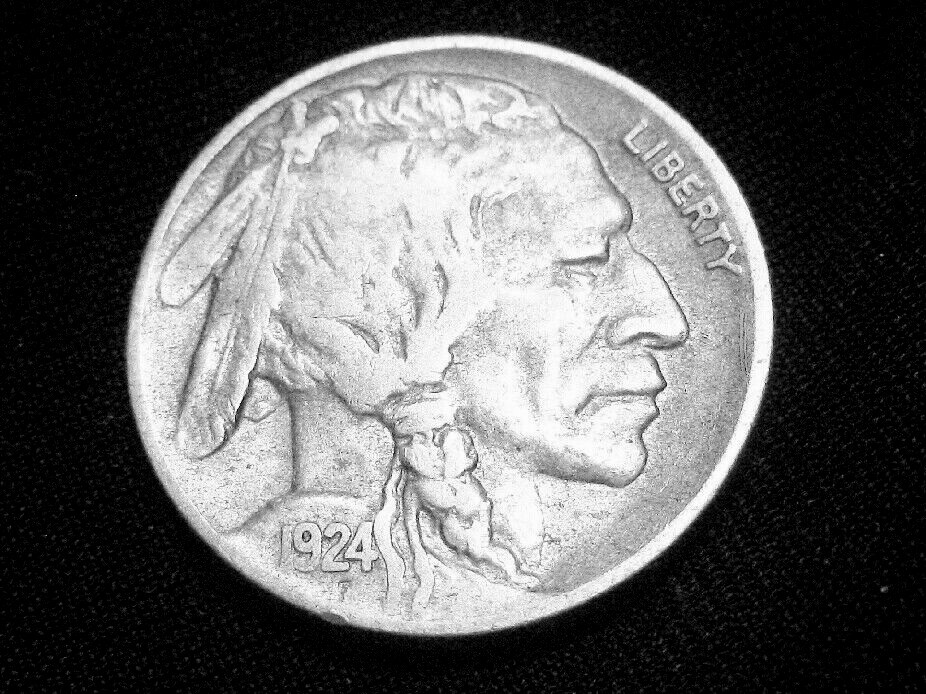 1924-D Buffalo Nickel --- Extra Fine +++