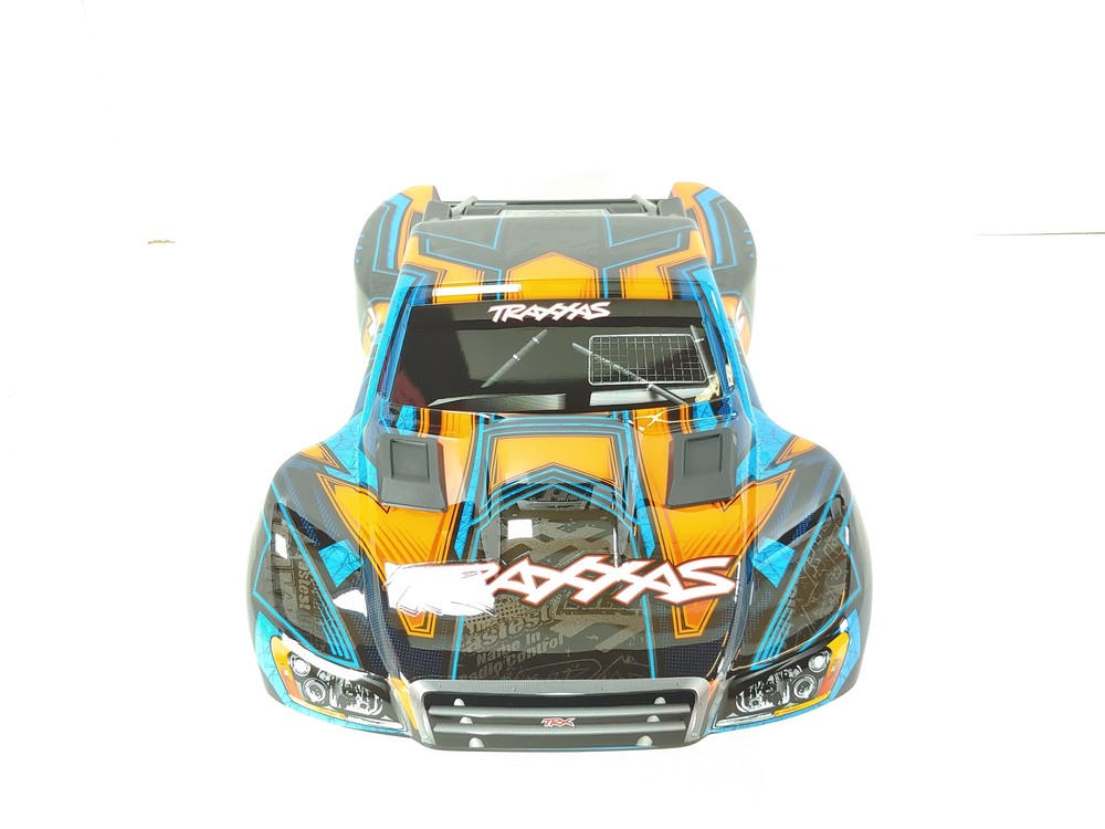 NEW VERSION Traxxas Slash 4x4 Ultimate Short Course Body w/ CLIPLESS MOUNT Orang