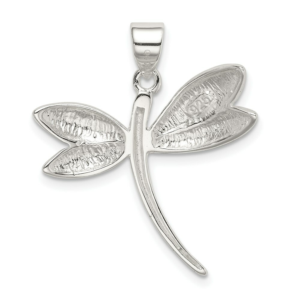 Sterling Silver 925 Dragonfly Charm Pendant