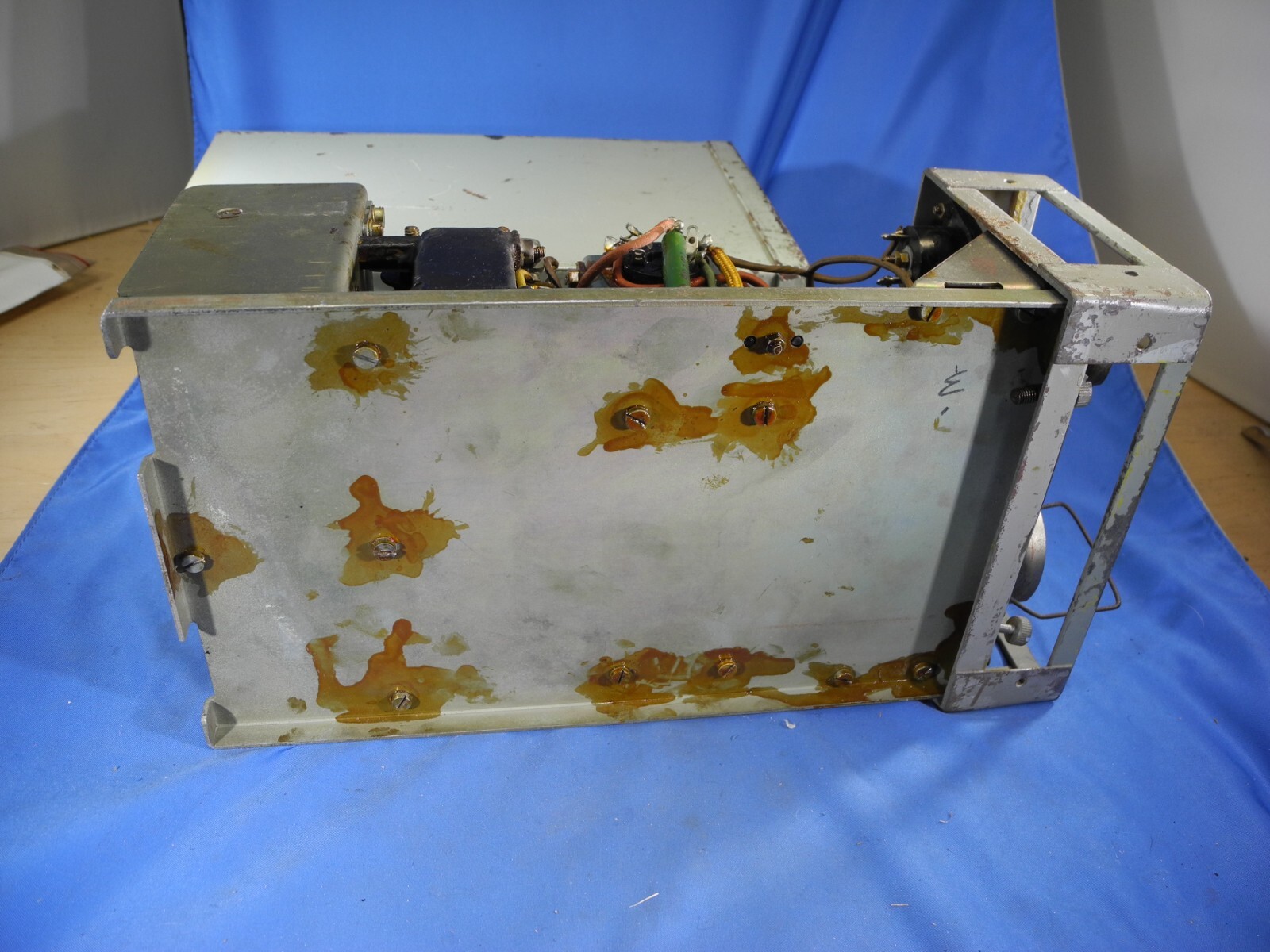 WW2 British Army Wireless radio Power Supply & LF Amplifier # 1 ZA 21531