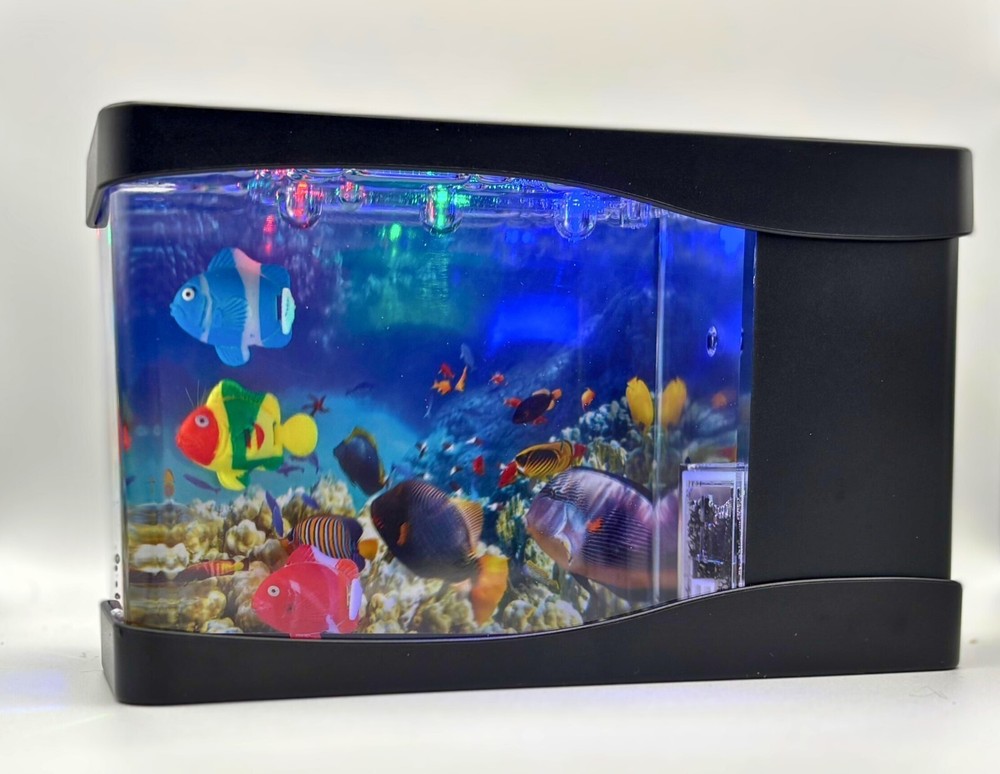 Cute Mini Fish Tank - Small Desktop Aquarium - Fun & Easy Setup