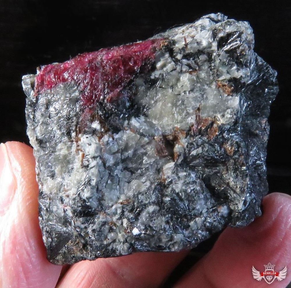 89GR. NICE EUDYALITE SPECIMEN - RUSSIA