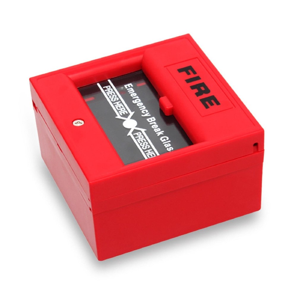 24-220VDC Emergency Button Fire Alarm Door Break Release Glass Exit Switch Kit s