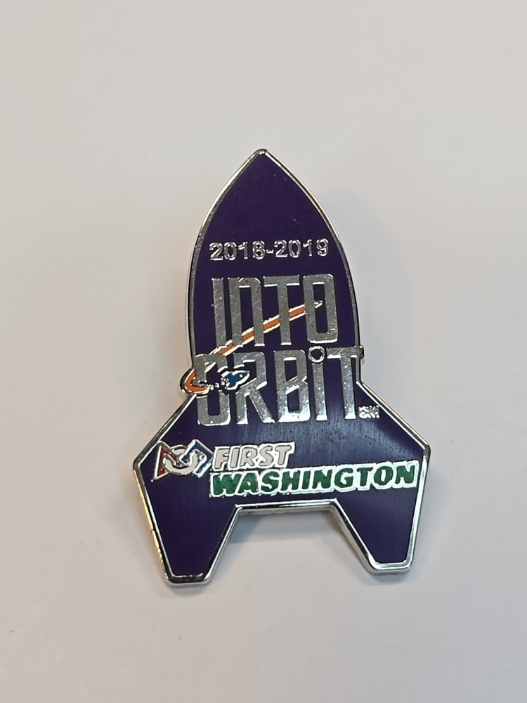 First Washington Lapel Pin 2018-2019 INTO ORBIT