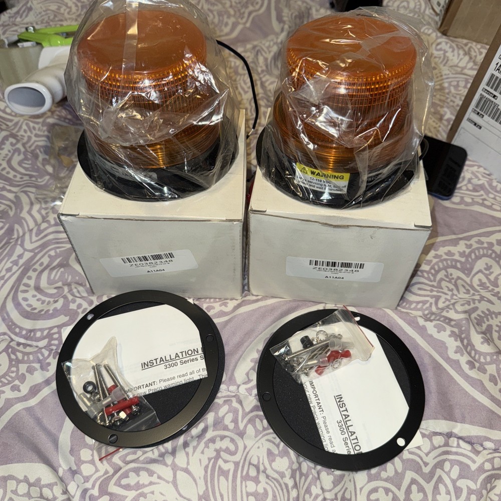 2-PRECO Strobe Lights FREE SHIPPING !!!!