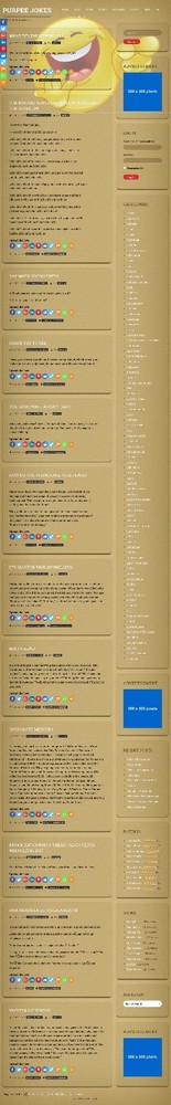 Funny Jokes Wordpress Website with 45000 Jokes