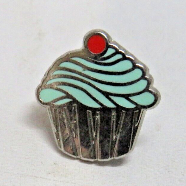 Cupcake with cherry on top Enamel Pin