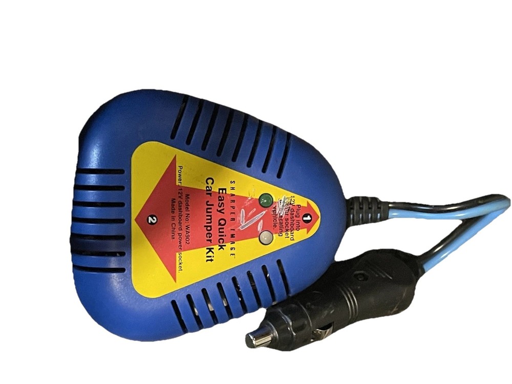 Car Jumper Kit - Uses Vehicle Power Socket SHARPER IMAGE