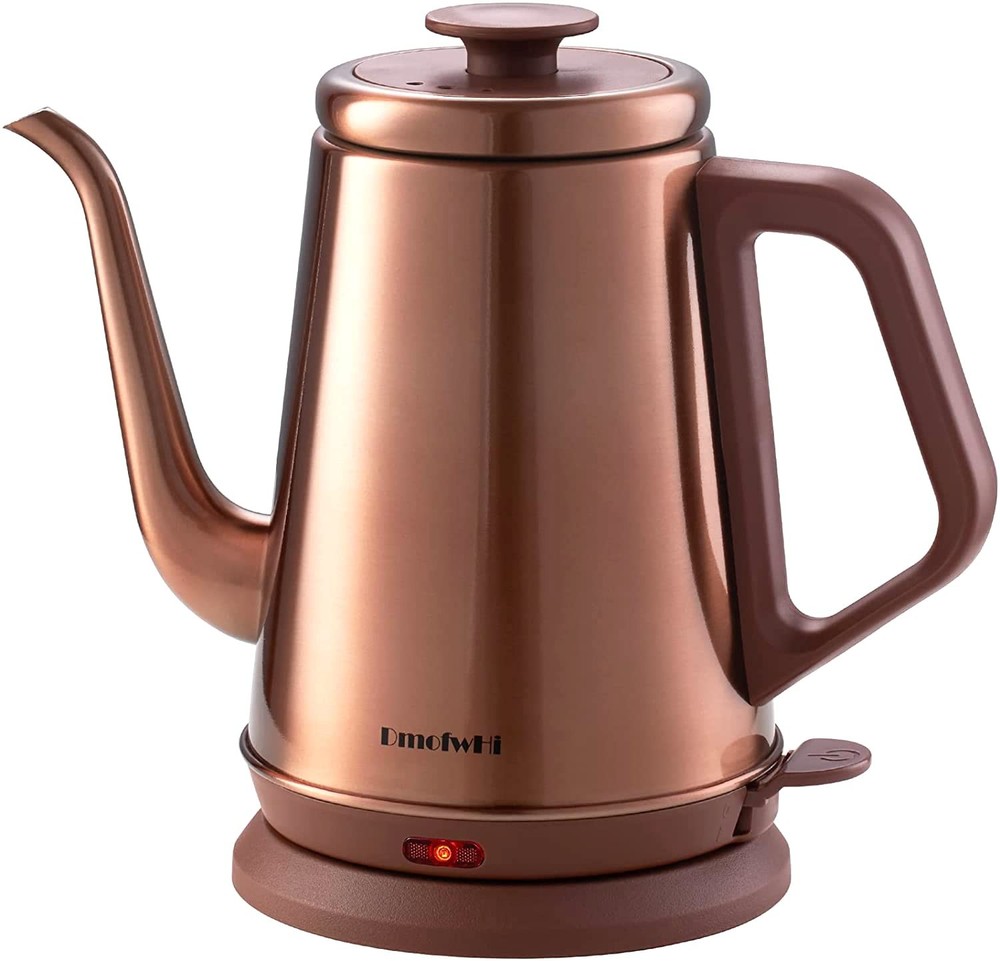 1000W Gooseneck Electric Kettle (1.0L),100% Stainless Steel BPA Free Tea Kett...
