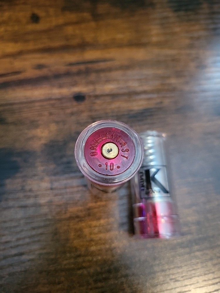 Triple K Snap Cap - Clear/Red, Pack of 2