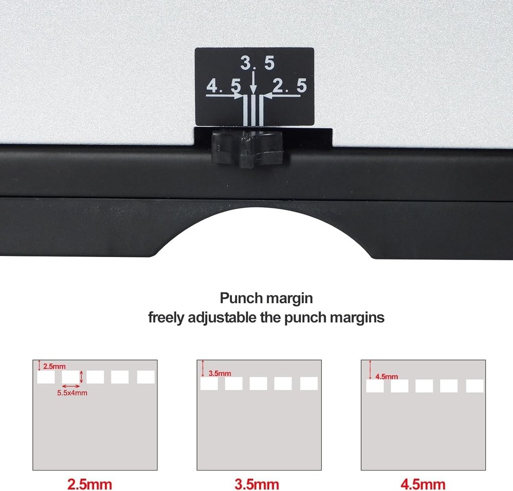 Rayson TD1222 Wire Binding Machine - 2:1 Pitch, Holes, 220 Sheet Binding..